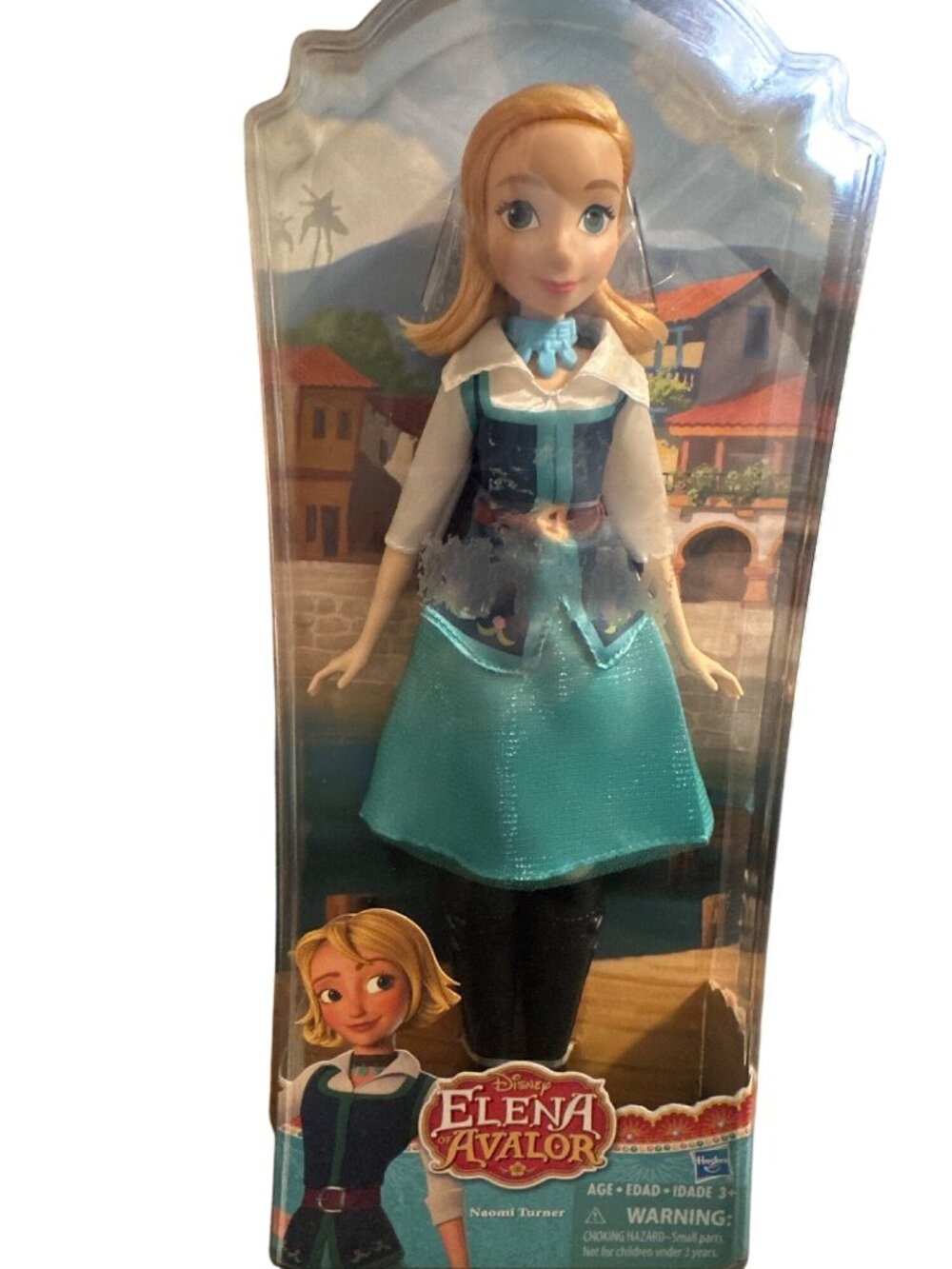 Disney Elena Of Avalor Naomi Turner Doll 3+ Years Hasbro Blonde Hair Blue Outfit - Picture 2 of 9